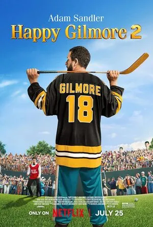 Happy Gilmore 2 2025 Hindi Dual Audio HD Poster Download - filmyfly