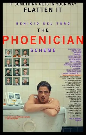 The Phoenician Scheme 2025 Hindi Dual Audio HD Poster Download - filmyfly
