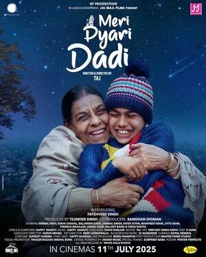 Meri Pyari Daadi 2025 Punjabi Audio HD Poster Download - filmyfly