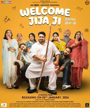 Welcome Jija Ji 2026 Punjabi Audio HD Poster Download - filmyfly