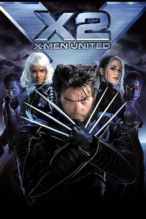 X-Men 2 (2003) Hindi Dual Audio 350MB HD Poster Download - filmyfly
